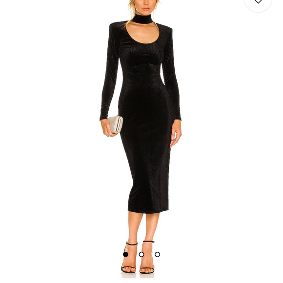 Smythe Velvet Choker Dress